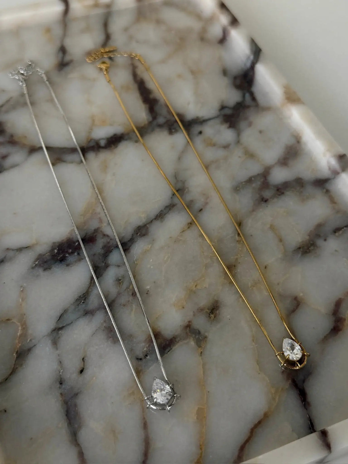 Adjustable Maeve Necklace Water Resistant With 15 To 17 Inches Lifetime Warranty by Chansuttpearls