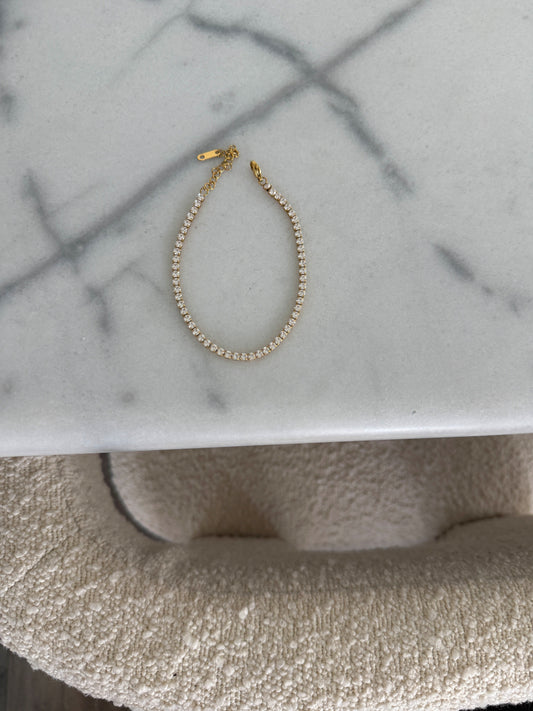 RHINESTONE ANKLET by Chansuttpearls
