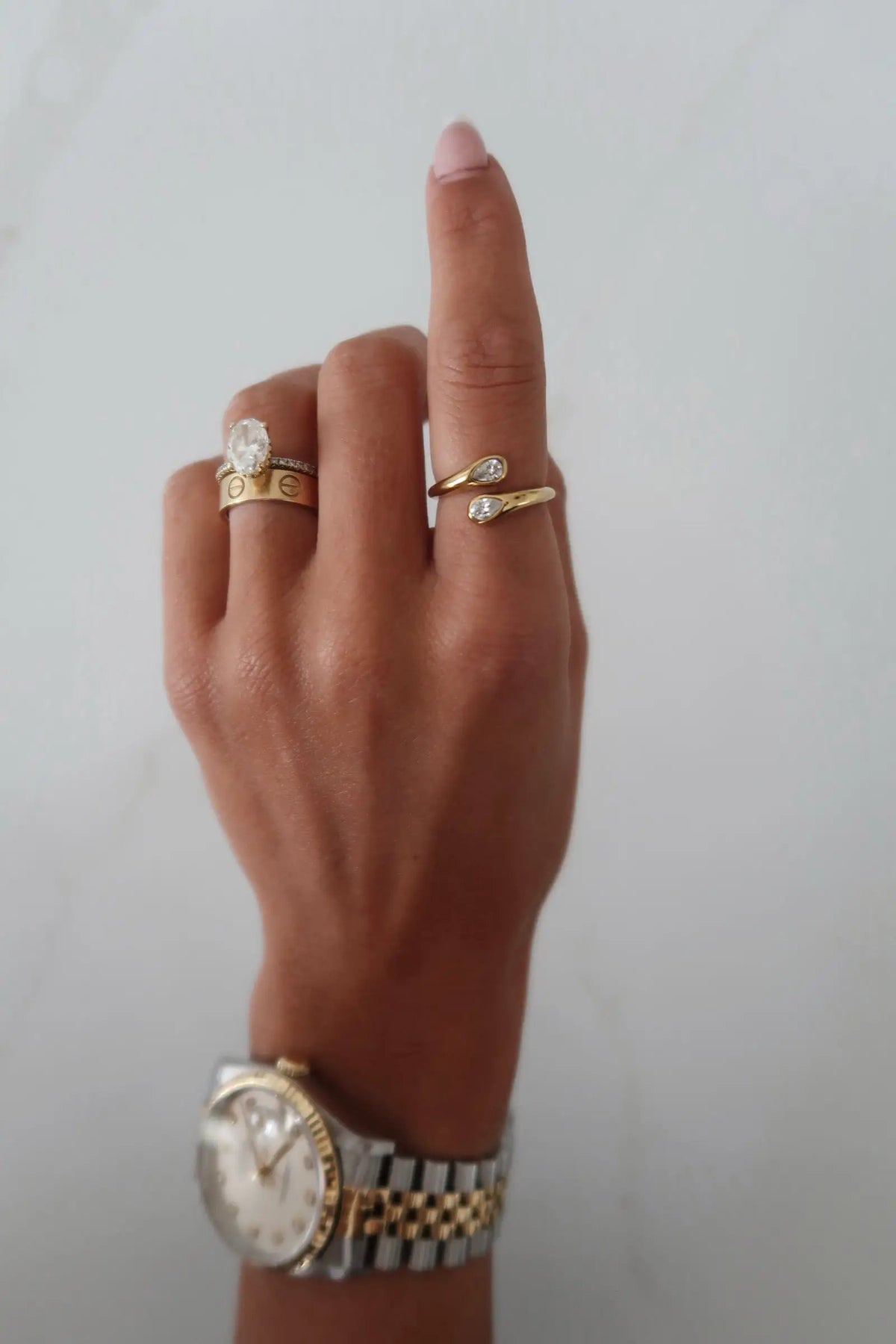 Joelle Water Resistant Adjustable Ring With Lifetime Warranty