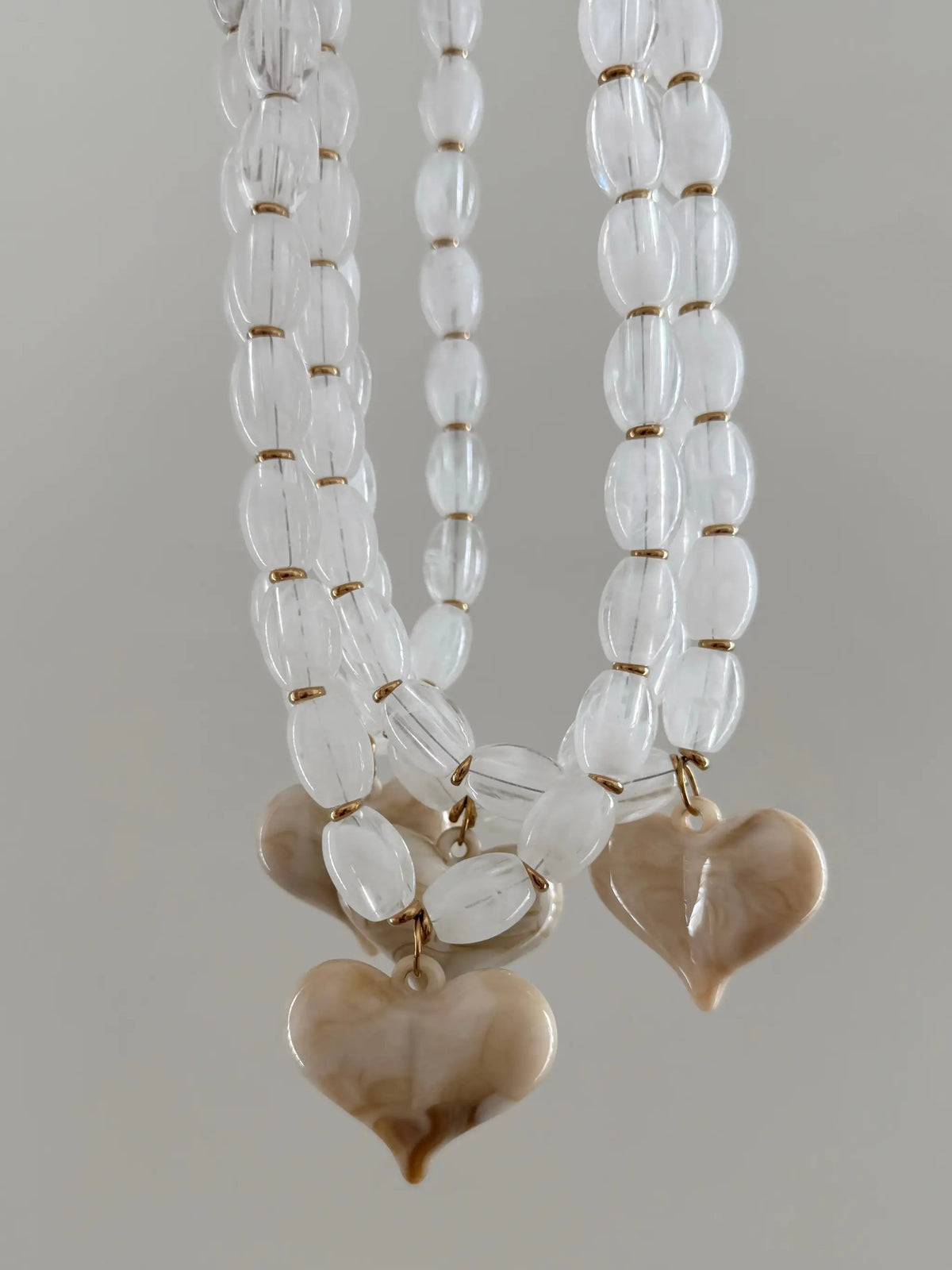 WHITE HANNAH NECKLACE by Chansuttpearls