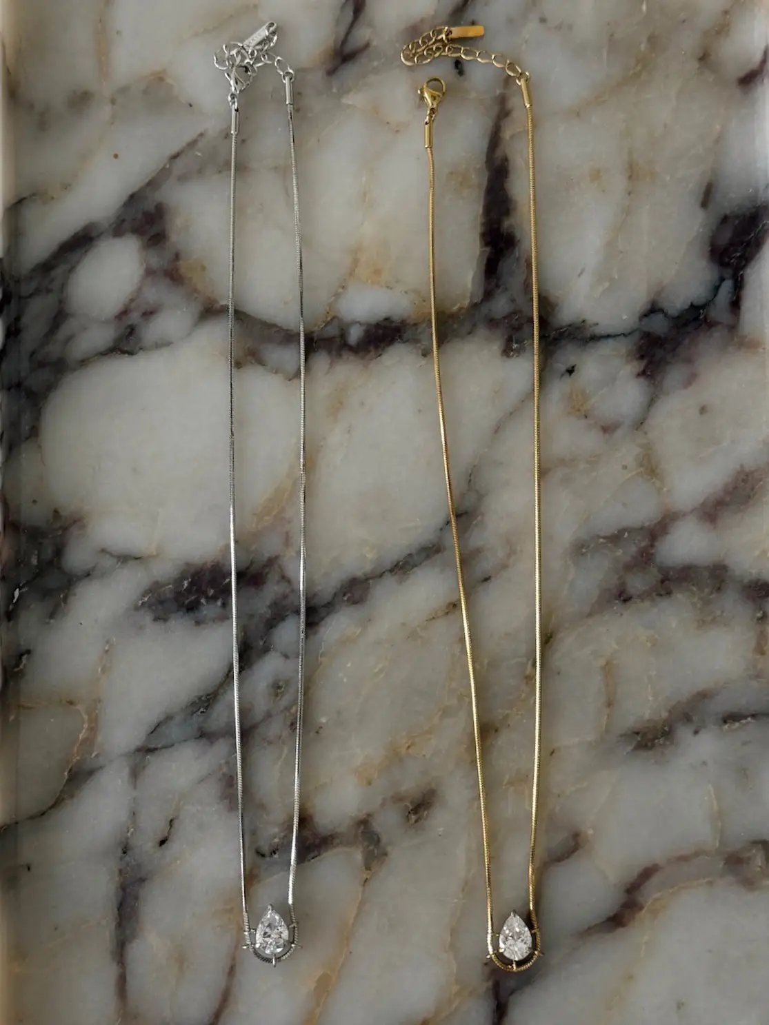 Adjustable Maeve Necklace Water Resistant With 15 To 17 Inches Lifetime Warranty by Chansuttpearls