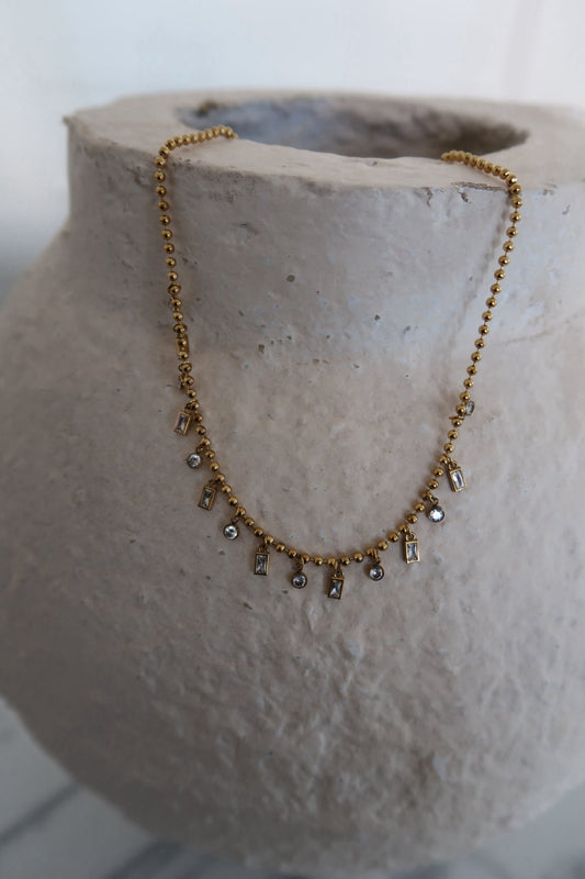 Sophie Necklace Water Resistant Adjustable With Lifetime Warranty
