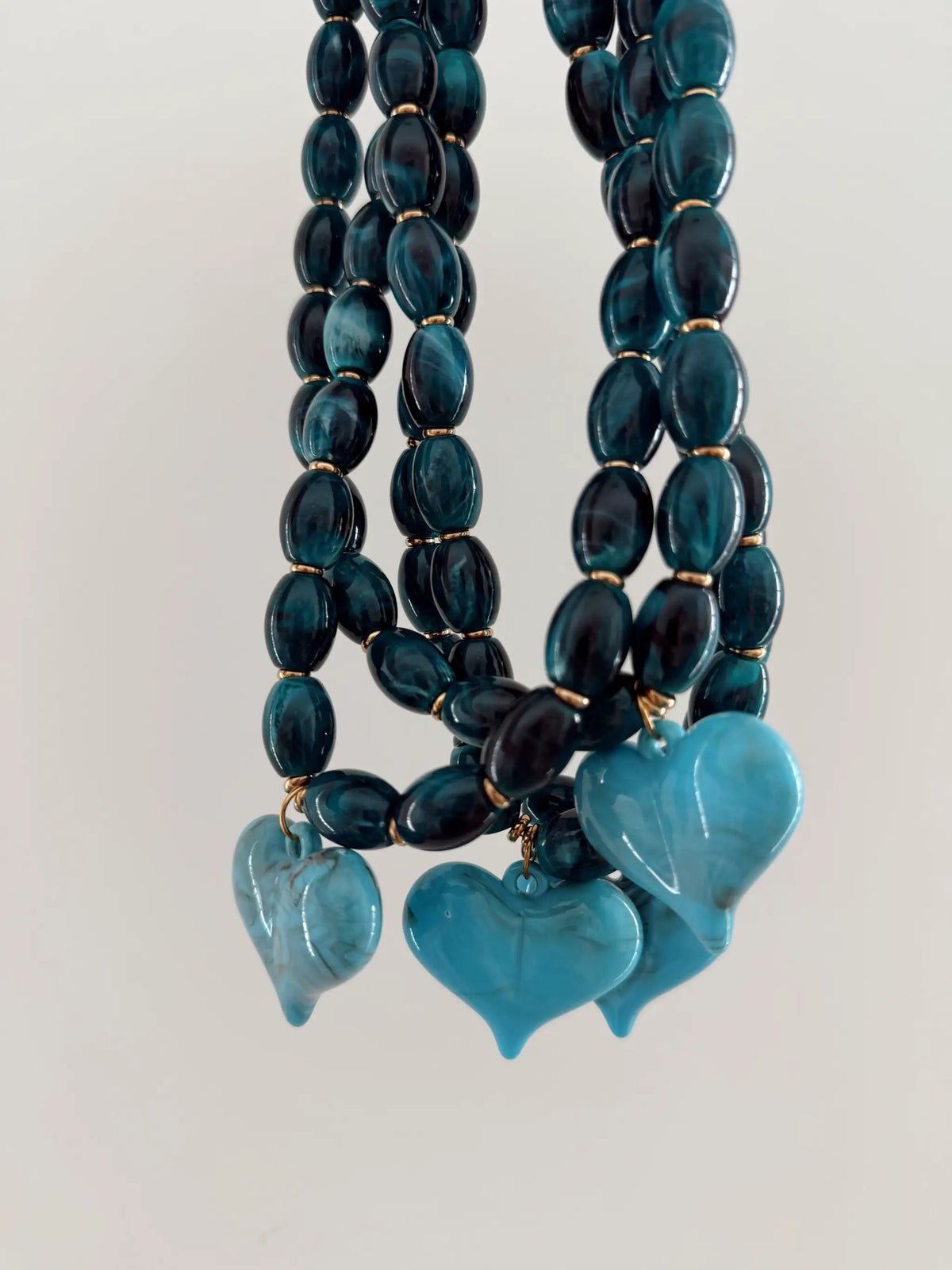 BLUE HANNAH NECKLACE by Chansuttpearls