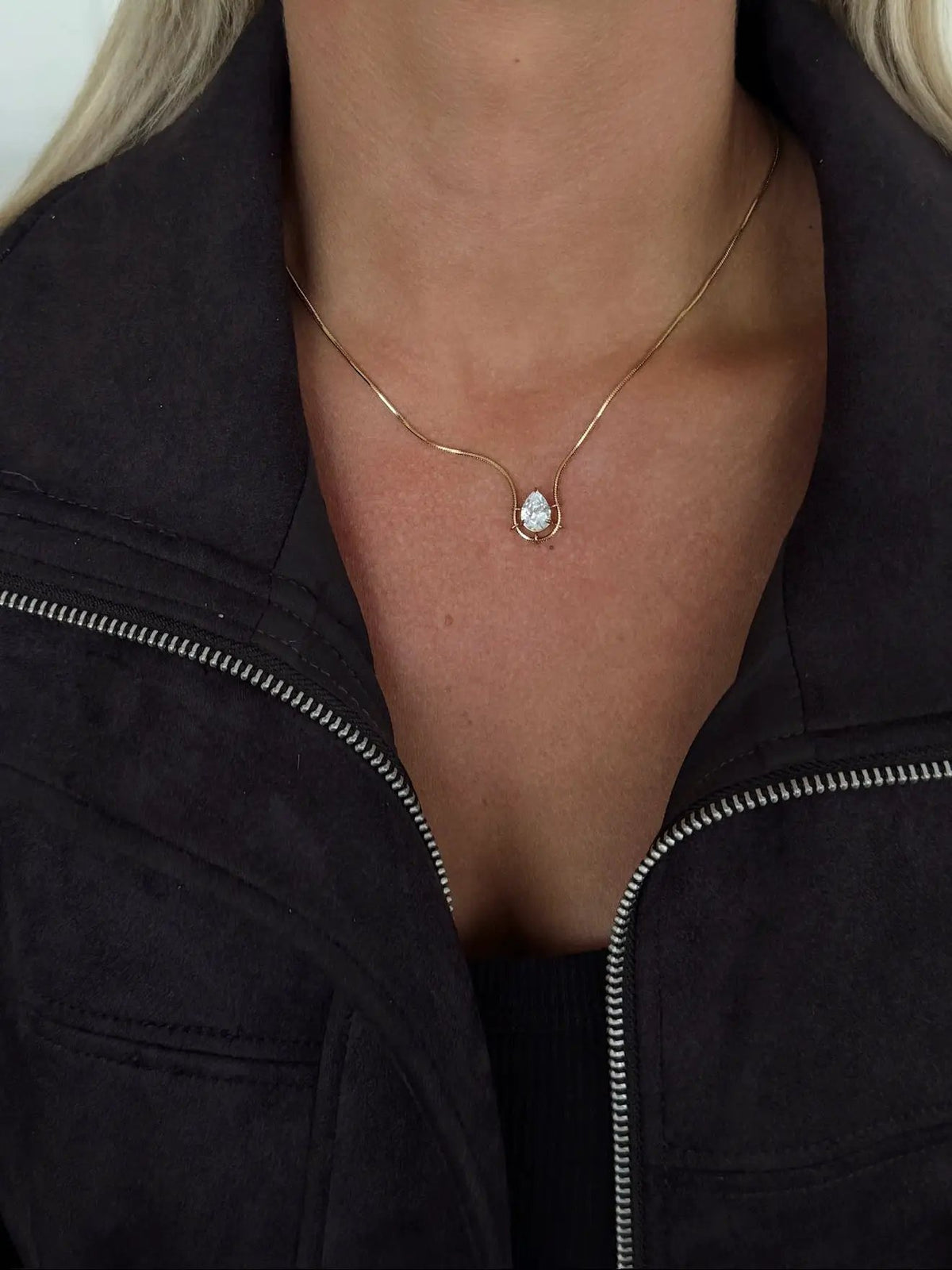 Adjustable Maeve Necklace Water Resistant With 15 To 17 Inches Lifetime Warranty