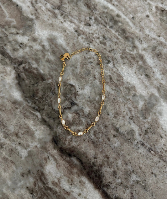 IZZY BRACELET/ ANKLET by Chansuttpearls