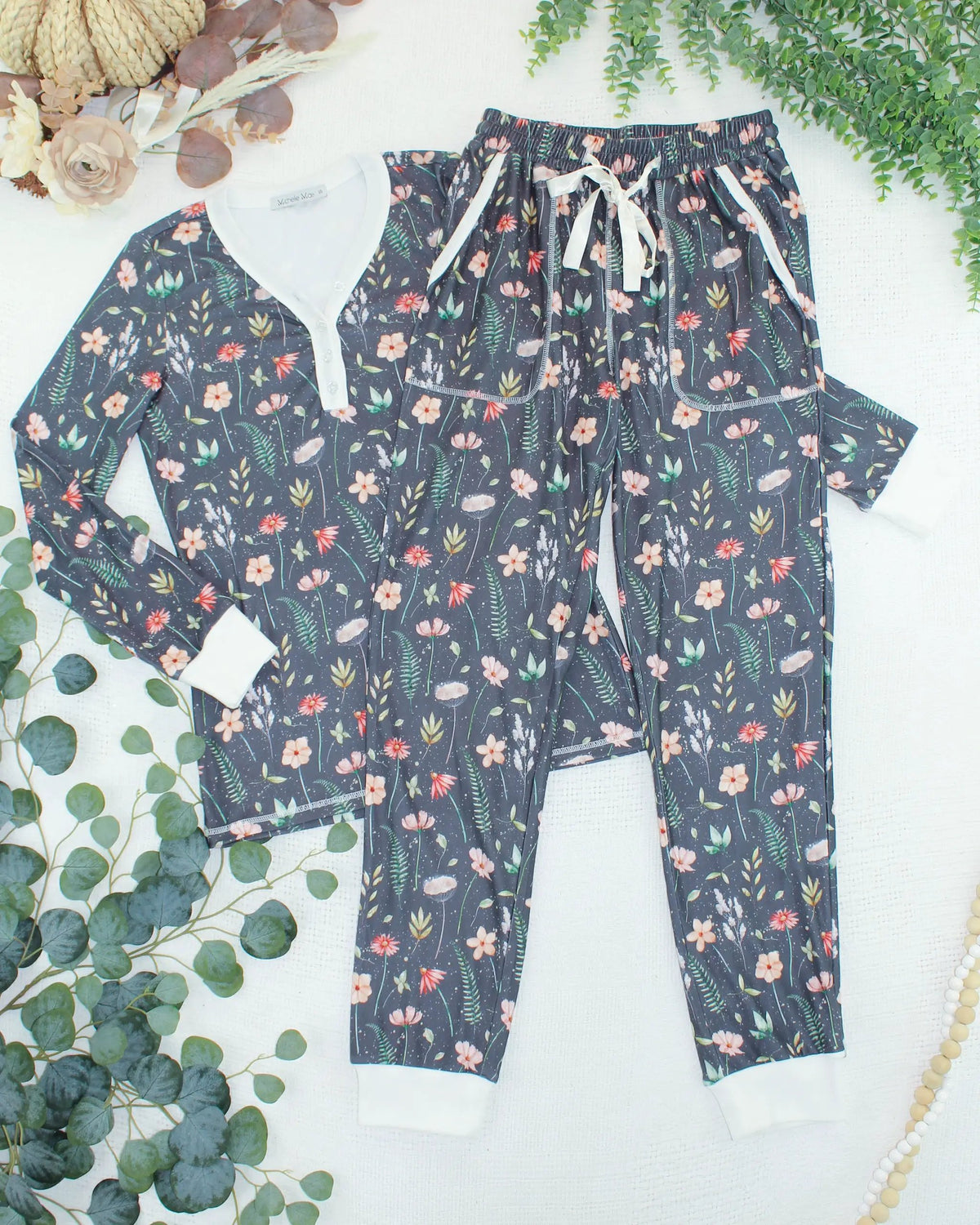 IN STOCK Cozy Pajama Set - Wildflower Meadow by Michelle Mae
