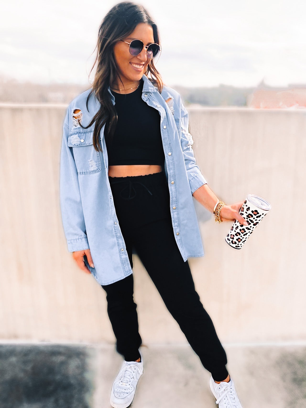 Buffy Boss Up Shacket - Girl Code Couture