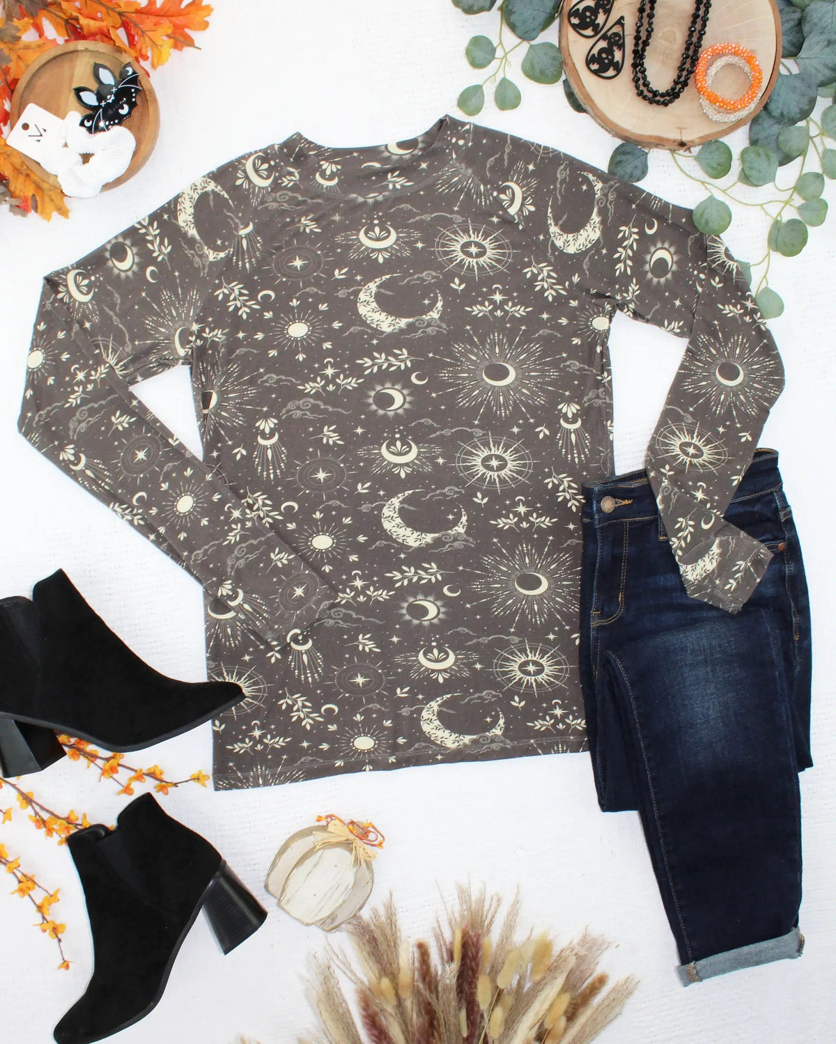 IN STOCK Blair Long Sleeve Top - Celestial Nights by Michelle Mae
