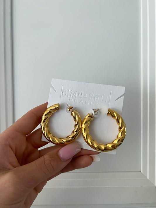 THE REESE HOOPS by Chansuttpearls