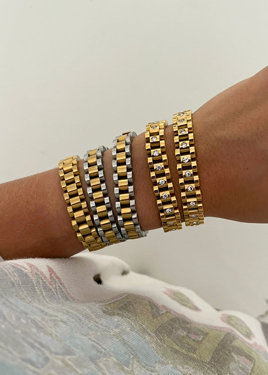DIAMOND ROLLY BRACELET by Chansuttpearls