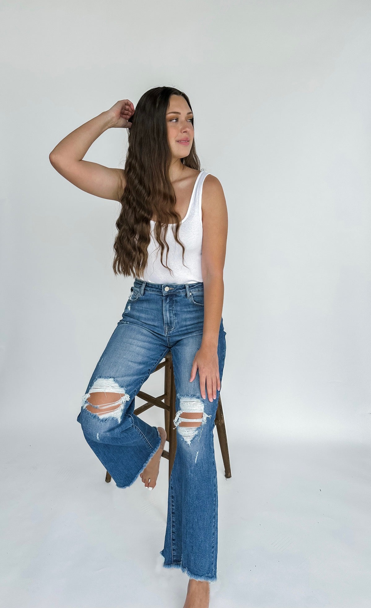 Blakeley Distressed Jeans - Preorder by Blakeley