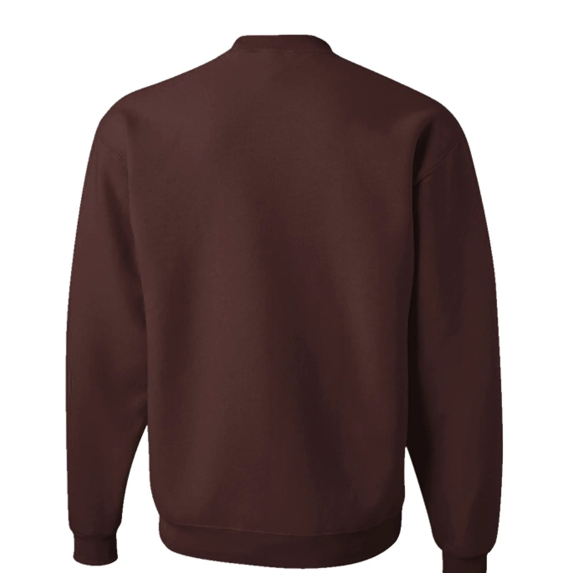 Spicy Cinnamon Cozy Core Fleece Crewneck Unisex Sweatshirt by Knitted Grace Boutique