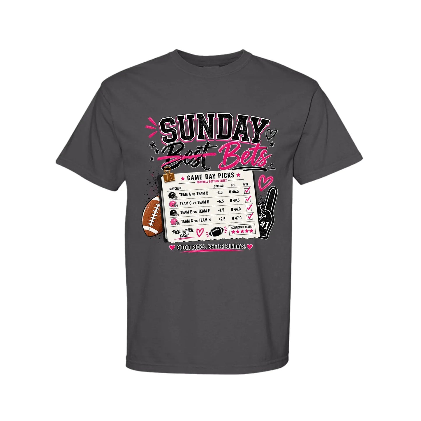 Sunday Bets Ladies by Knitted Grace Boutique