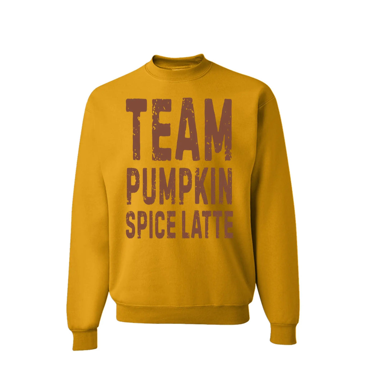 Team Pumpkin Spice Crew Neck by Knitted Grace Boutique