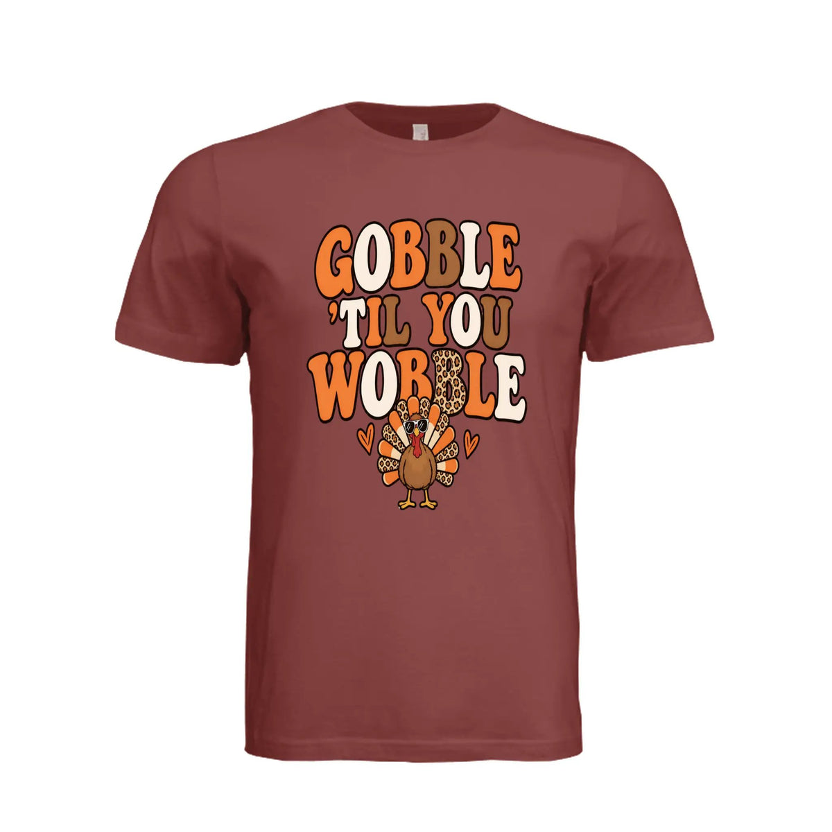 Gobble Til You Wobble T-Shirt by Knitted Grace Boutique