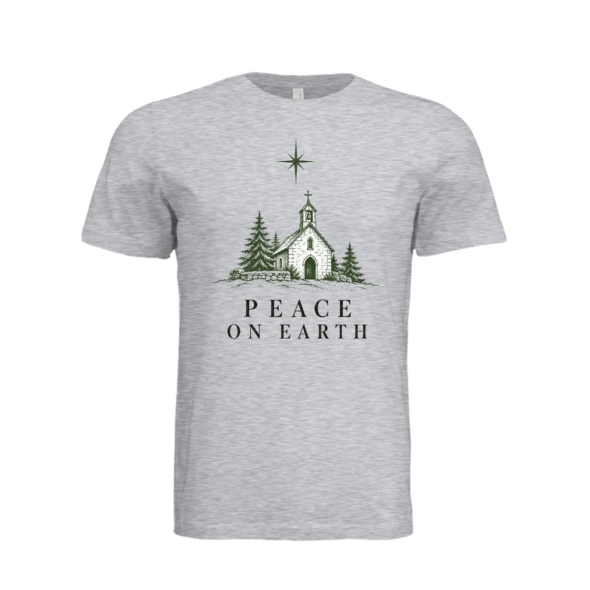Peace on Earth T-Shirt by Knitted Grace Boutique