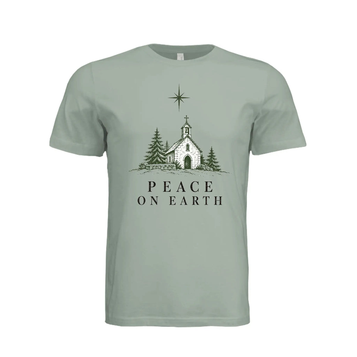 Peace on Earth T-Shirt by Knitted Grace Boutique