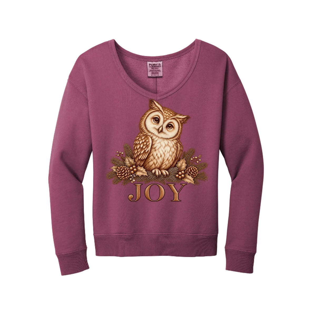 Joy Owl by Knitted Grace Boutique