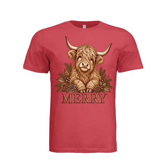 Merry Moo T-Shirt by Knitted Grace Boutique
