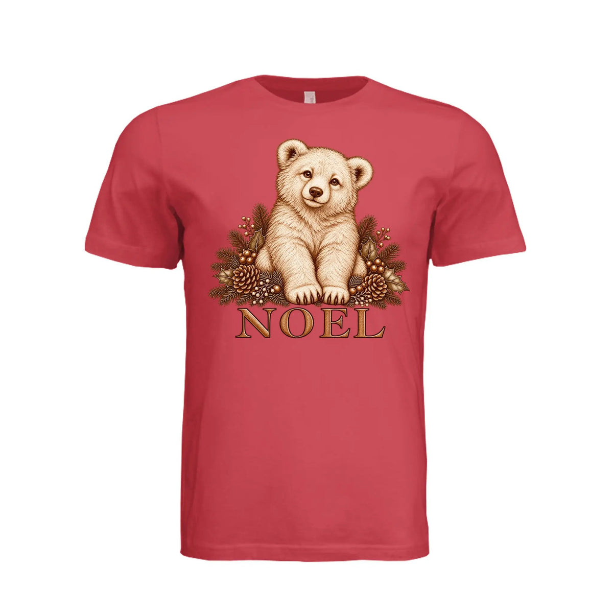 Beary Noel T-Shirt by Knitted Grace Boutique