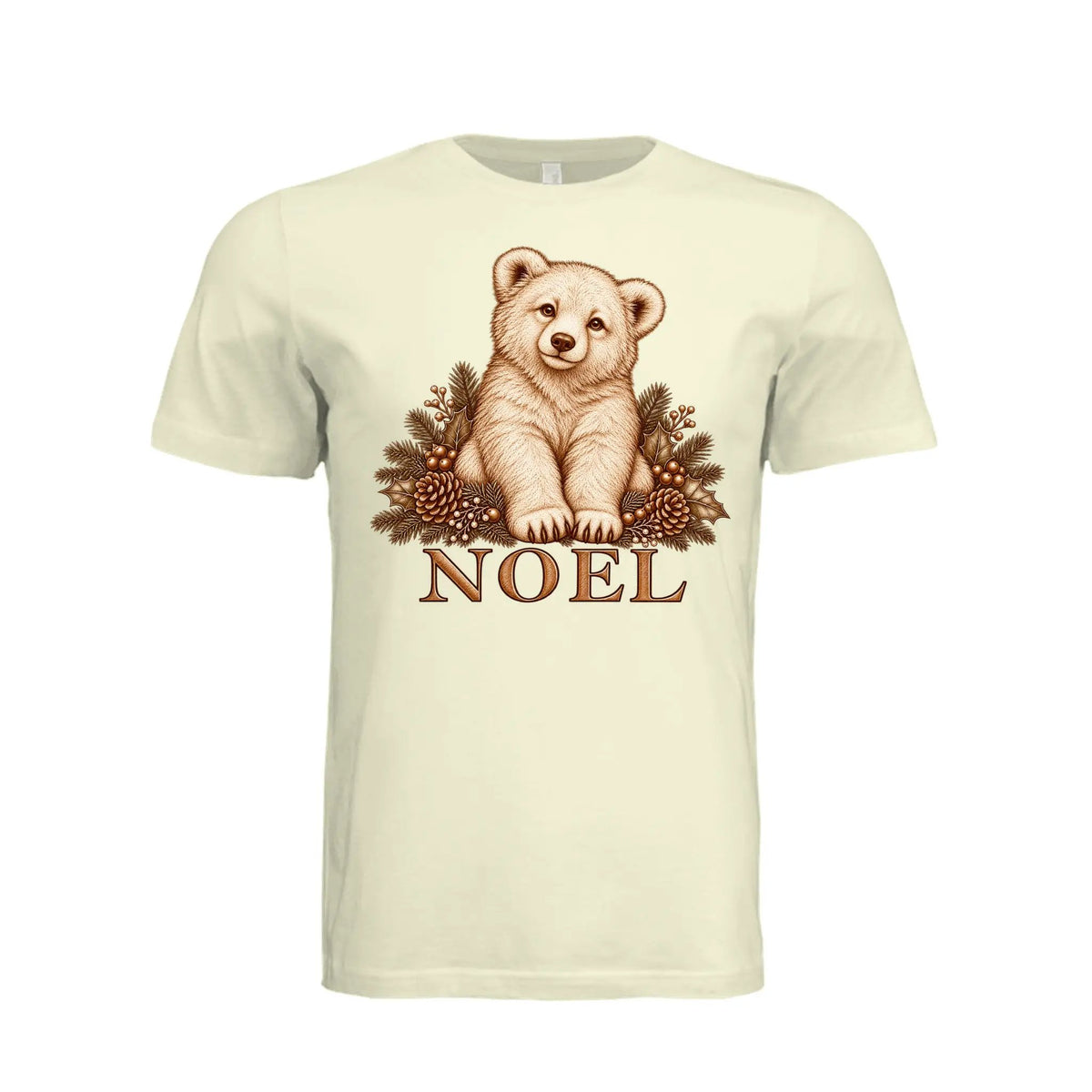 Beary Noel T-Shirt by Knitted Grace Boutique