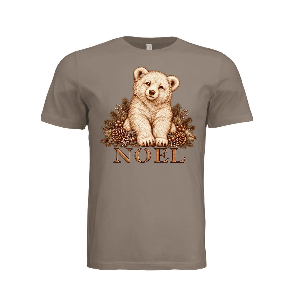 Beary Noel T-Shirt by Knitted Grace Boutique