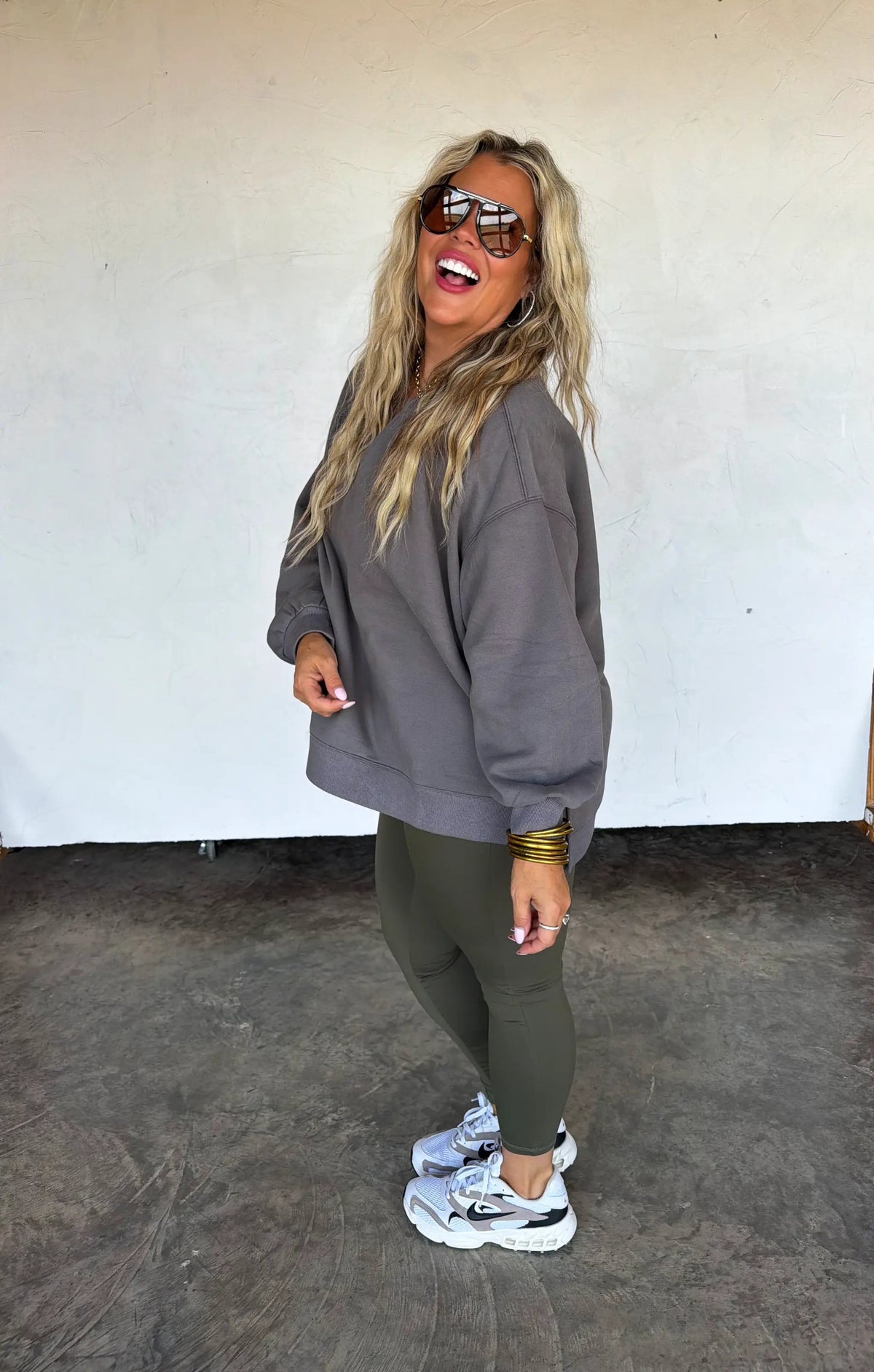PREORDER- LIVED IN OVERSIZED PULLOVER by BLAKELEY