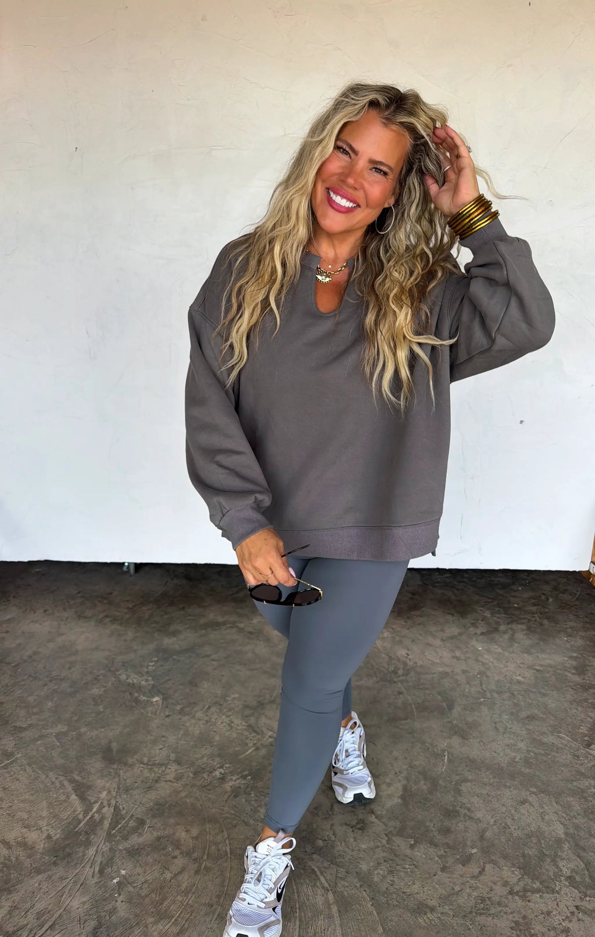 PREORDER- LIVED IN OVERSIZED PULLOVER by BLAKELEY