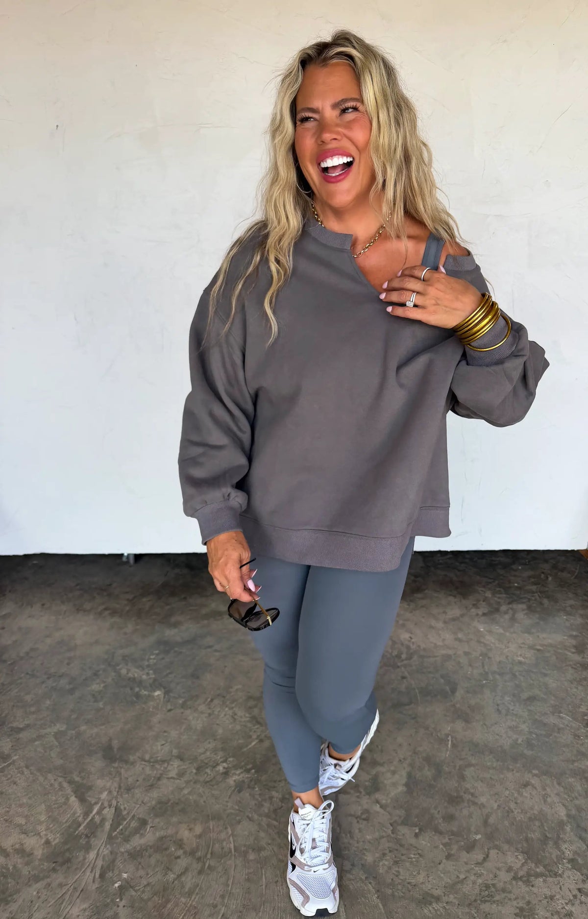 PREORDER- LIVED IN OVERSIZED PULLOVER by BLAKELEY
