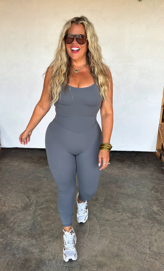 PREORDER- SERA YOGA JUMPSUIT by BLAKELEY