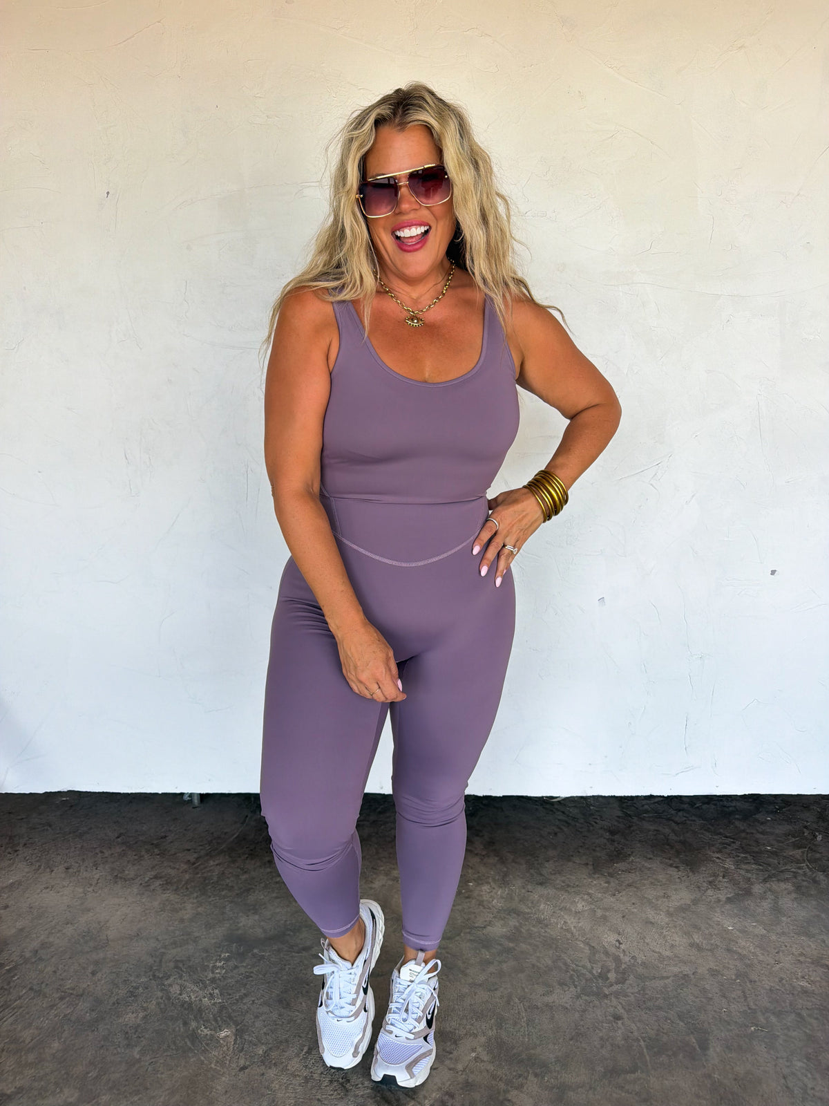 PREORDER- SERA YOGA JUMPSUIT by BLAKELEY