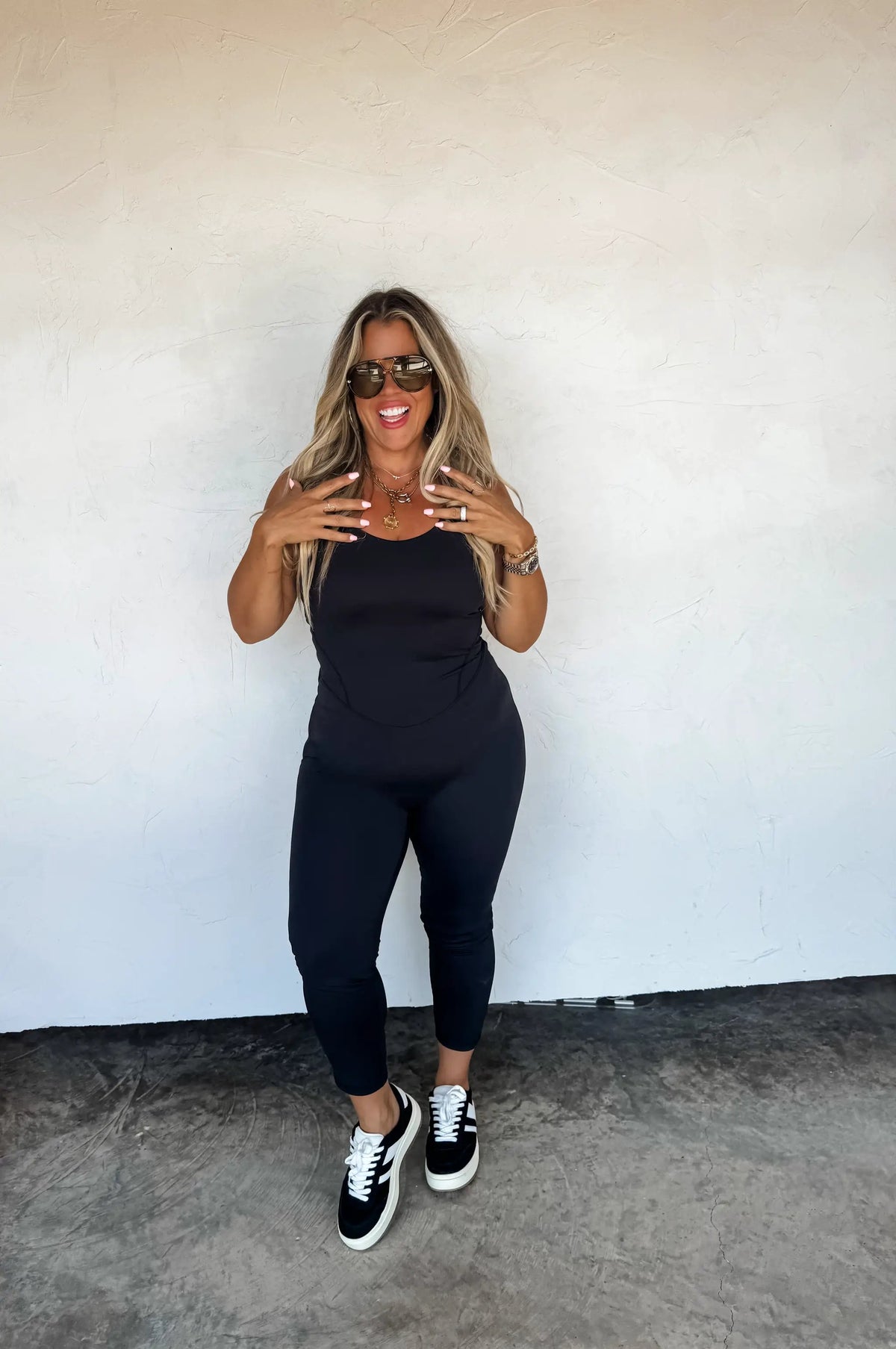 PREORDER- SERA YOGA JUMPSUIT by BLAKELEY