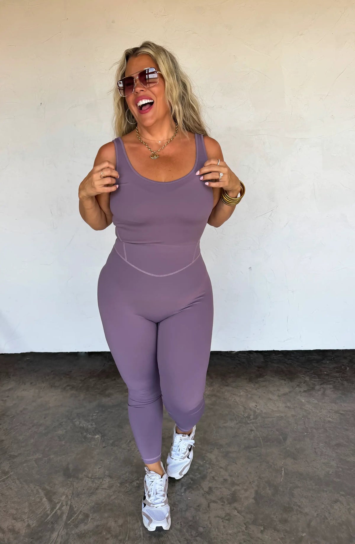 PREORDER- SERA YOGA JUMPSUIT by BLAKELEY