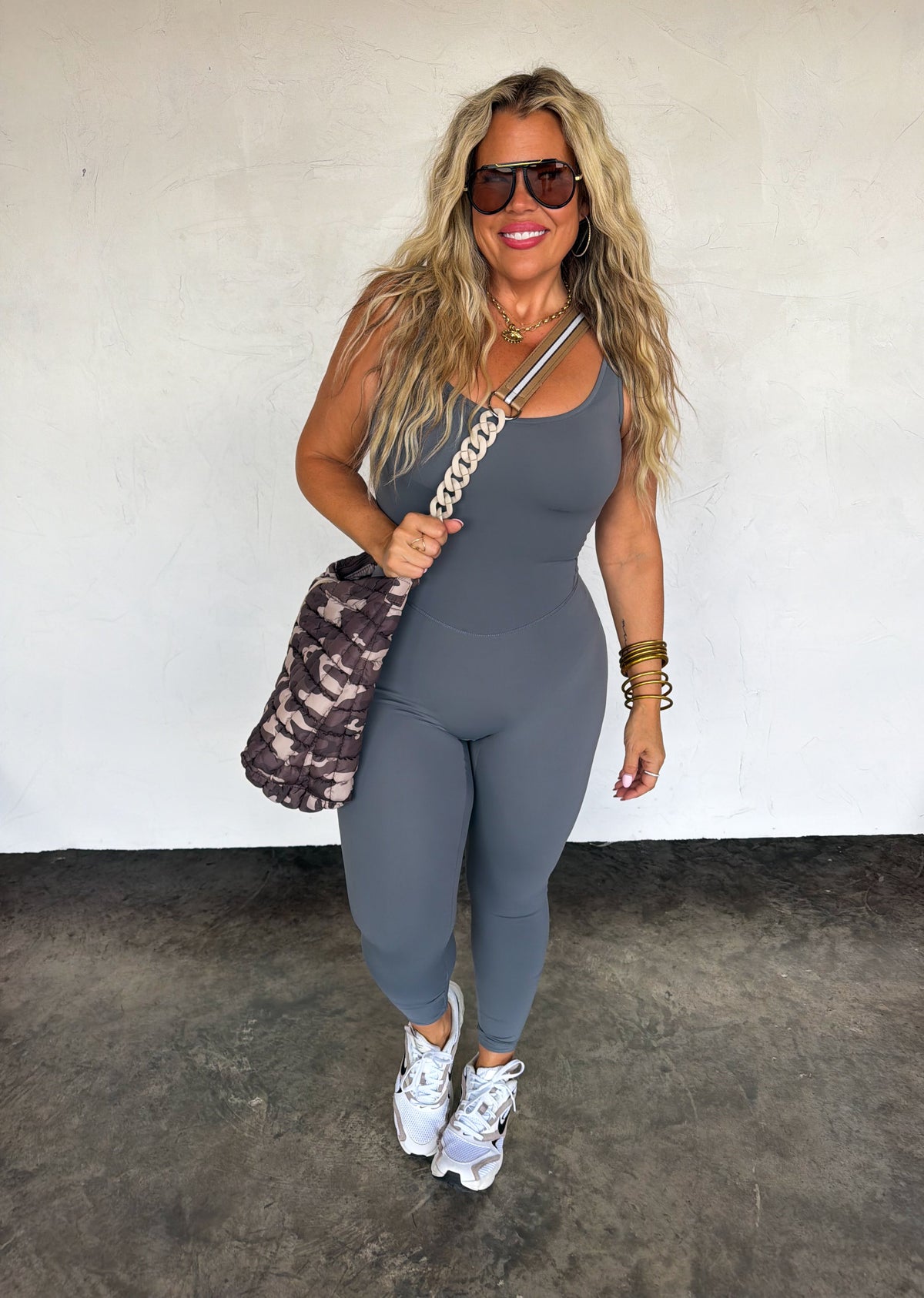 PREORDER- SERA YOGA JUMPSUIT by BLAKELEY