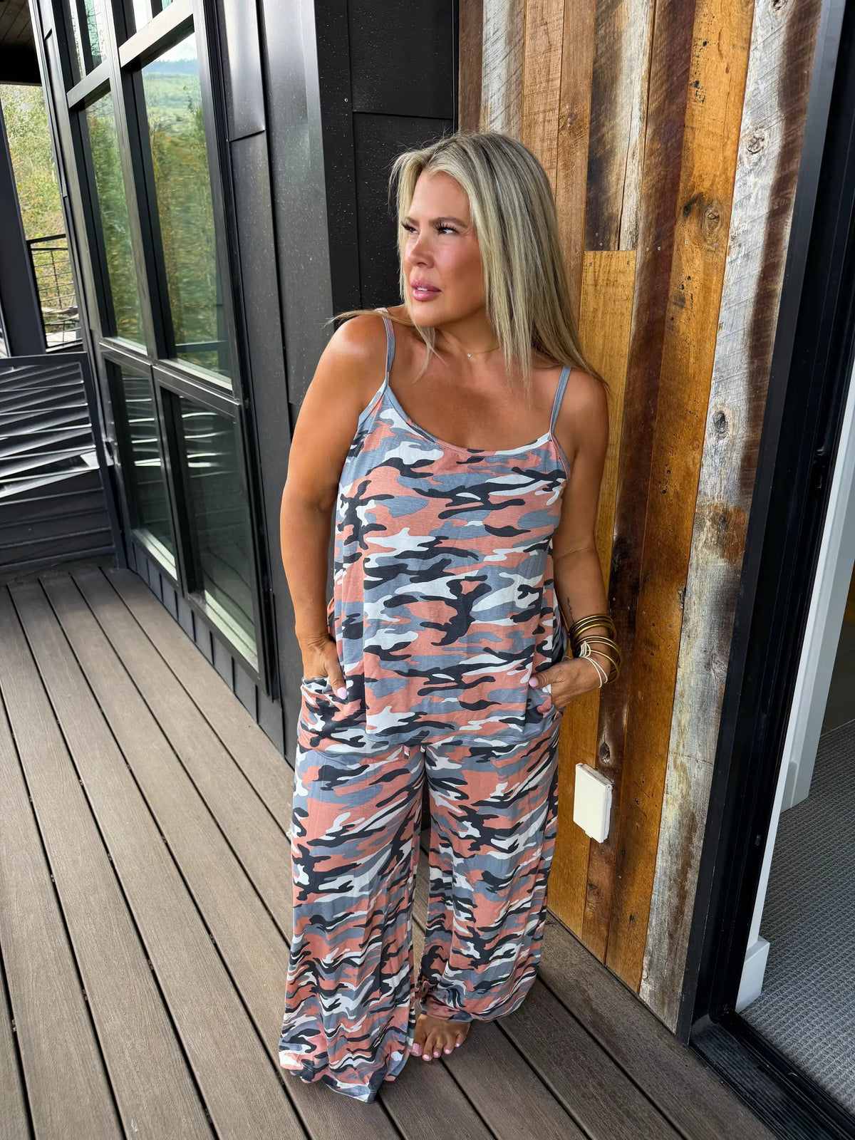 PREORDER- CAMO DELILAH PANT SETS by BLAKELEY