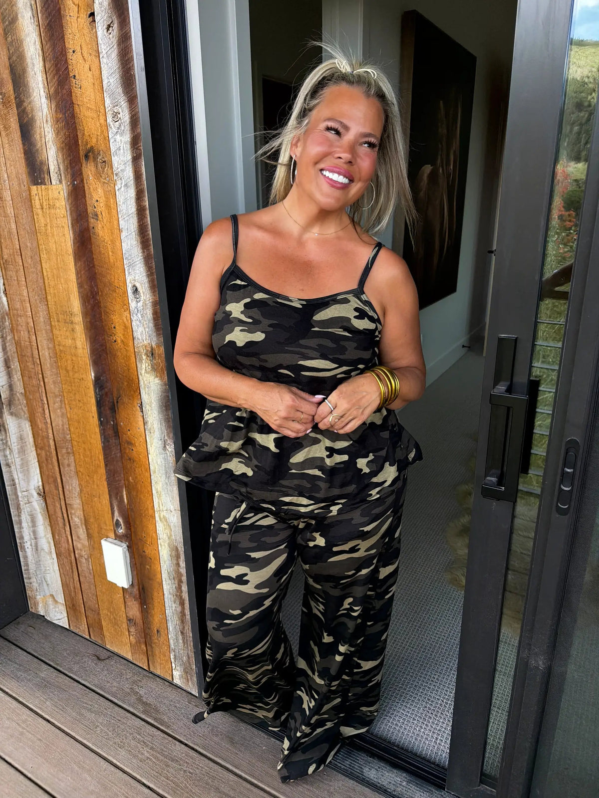 PREORDER- CAMO DELILAH PANT SETS by BLAKELEY