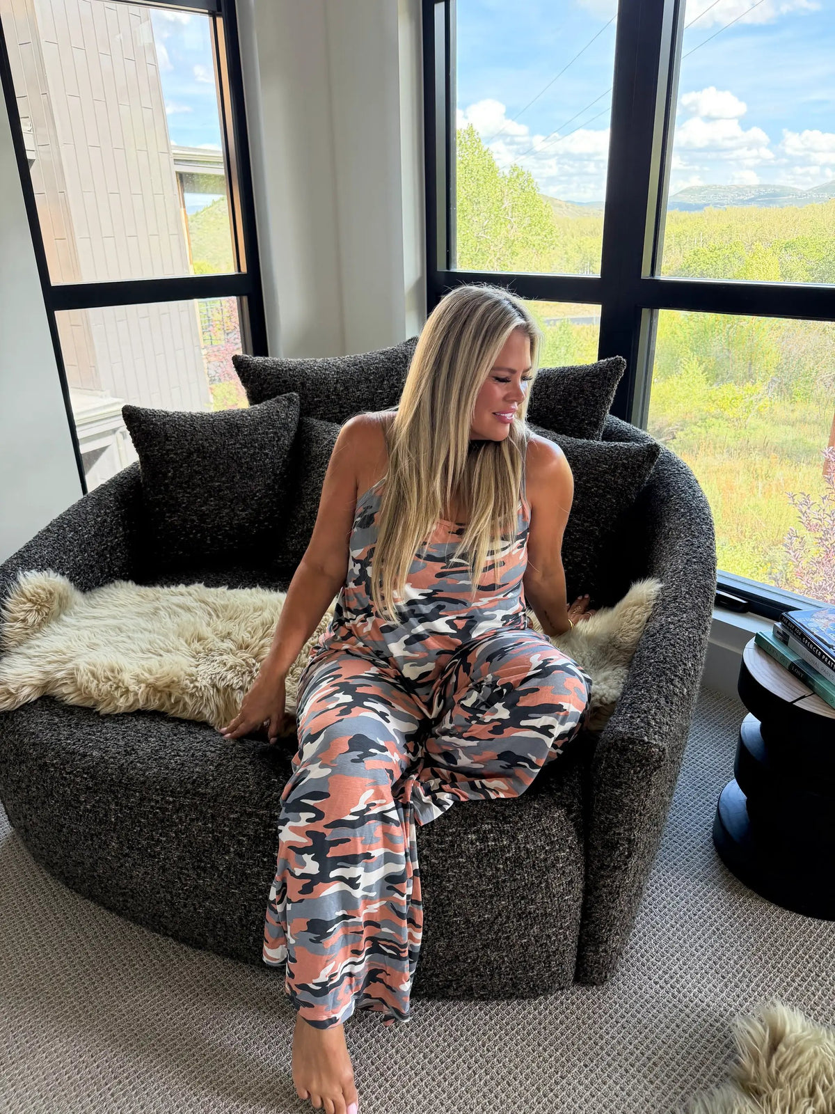 PREORDER- CAMO DELILAH PANT SETS by BLAKELEY