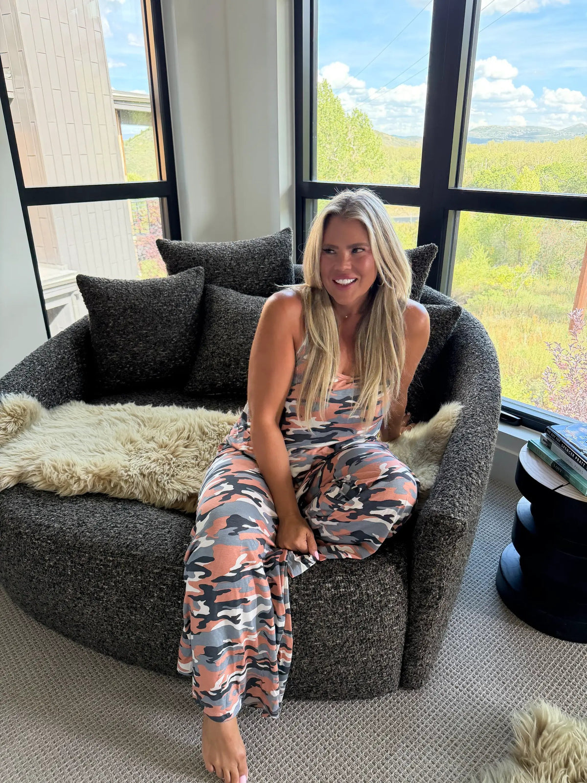PREORDER- CAMO DELILAH PANT SETS by BLAKELEY