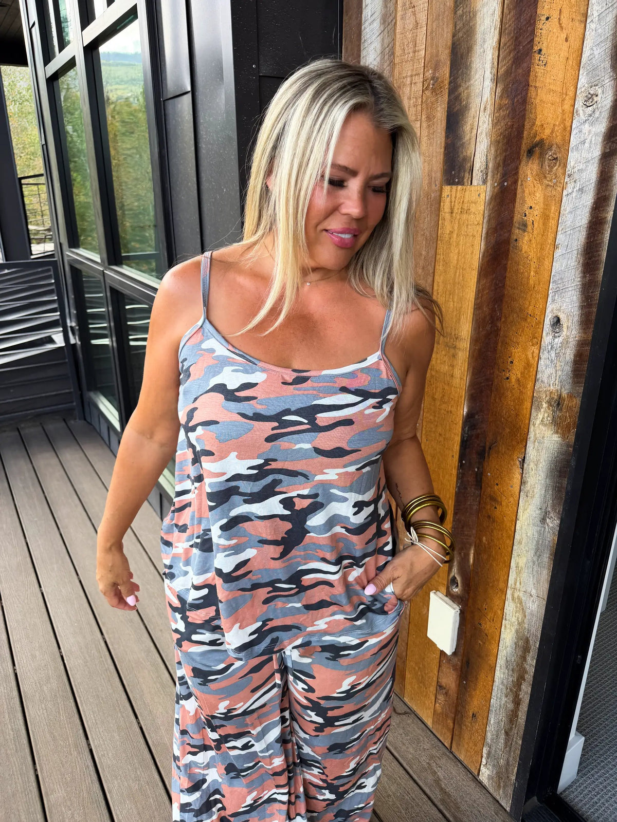 PREORDER- CAMO DELILAH PANT SETS by BLAKELEY