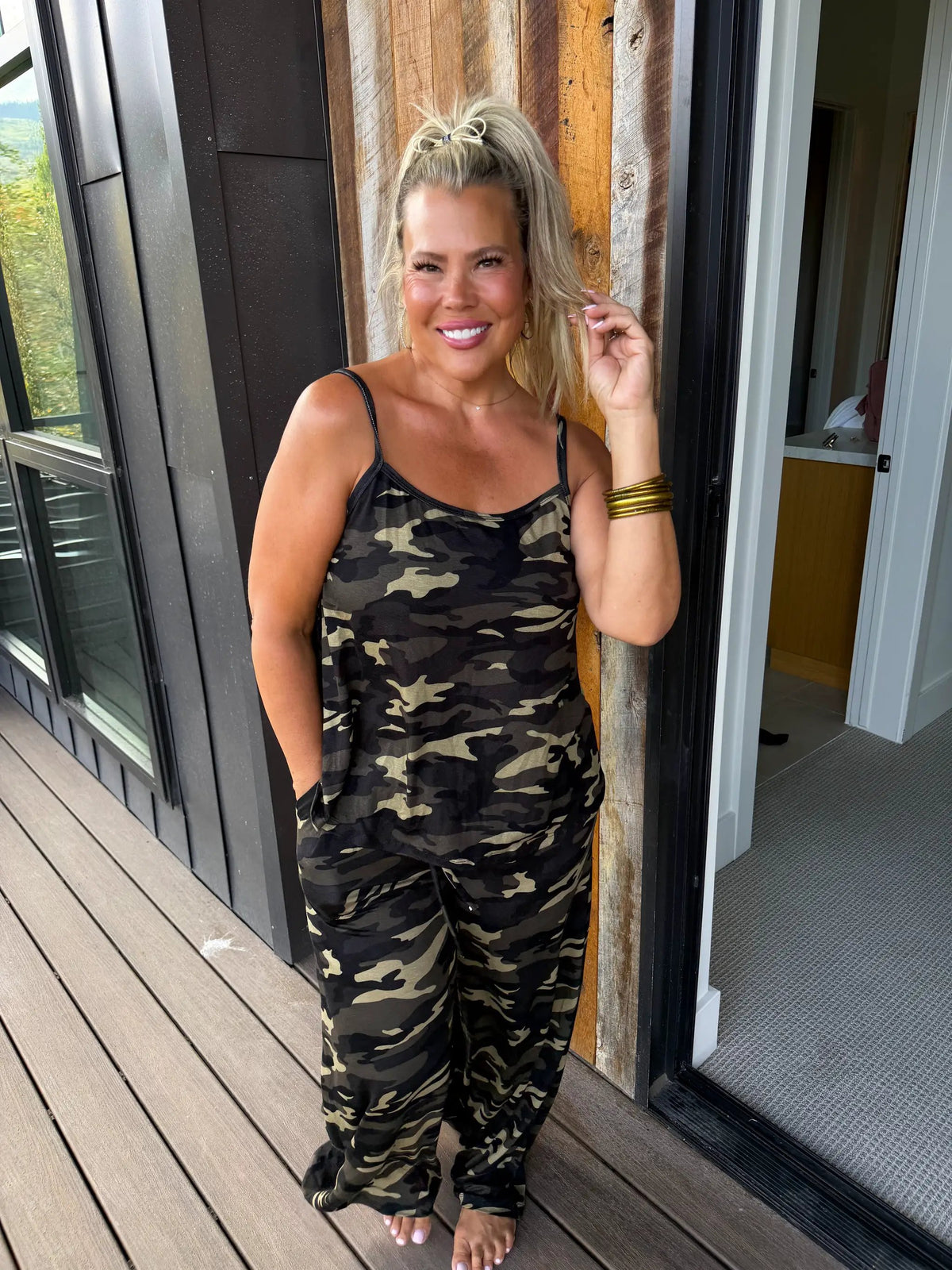 PREORDER- CAMO DELILAH PANT SETS by BLAKELEY