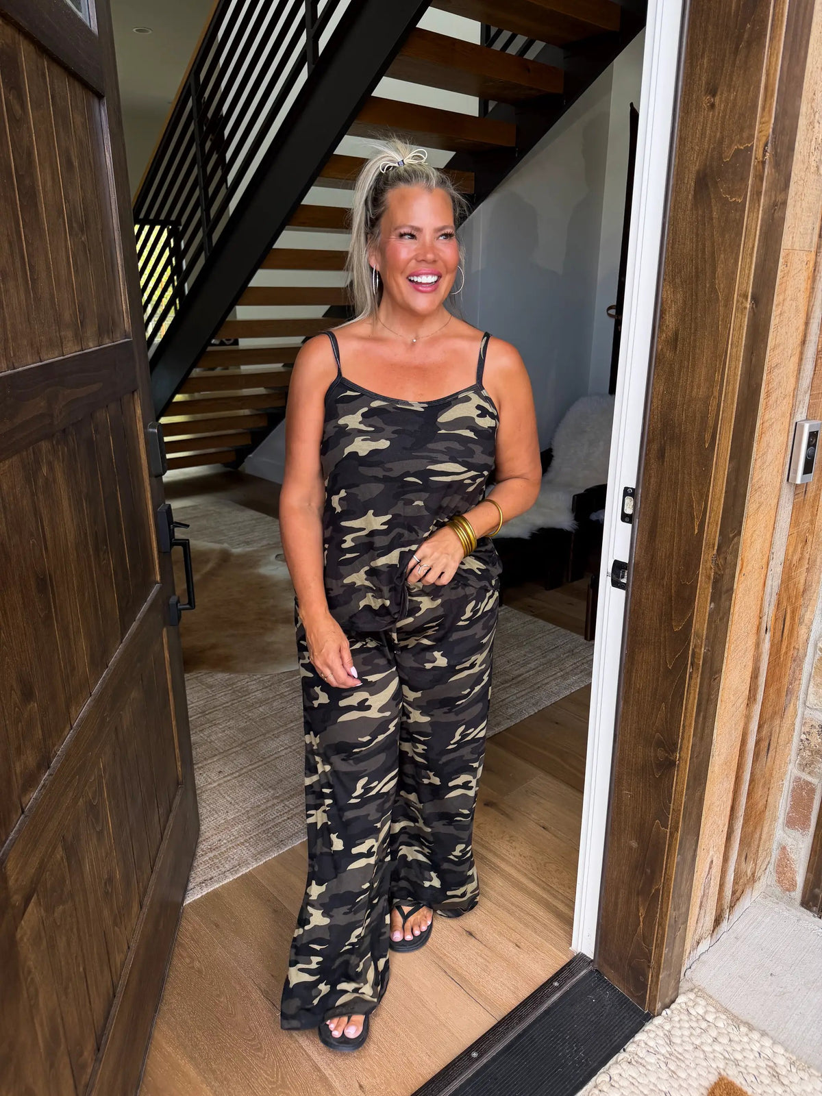 PREORDER- CAMO DELILAH PANT SETS by BLAKELEY