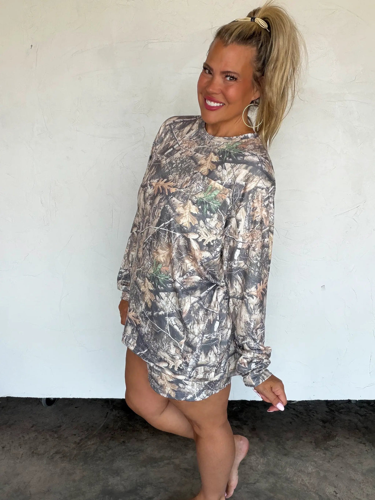 PREORDER- COZY IN CAMO LOUNGE SET by BLAKELEY