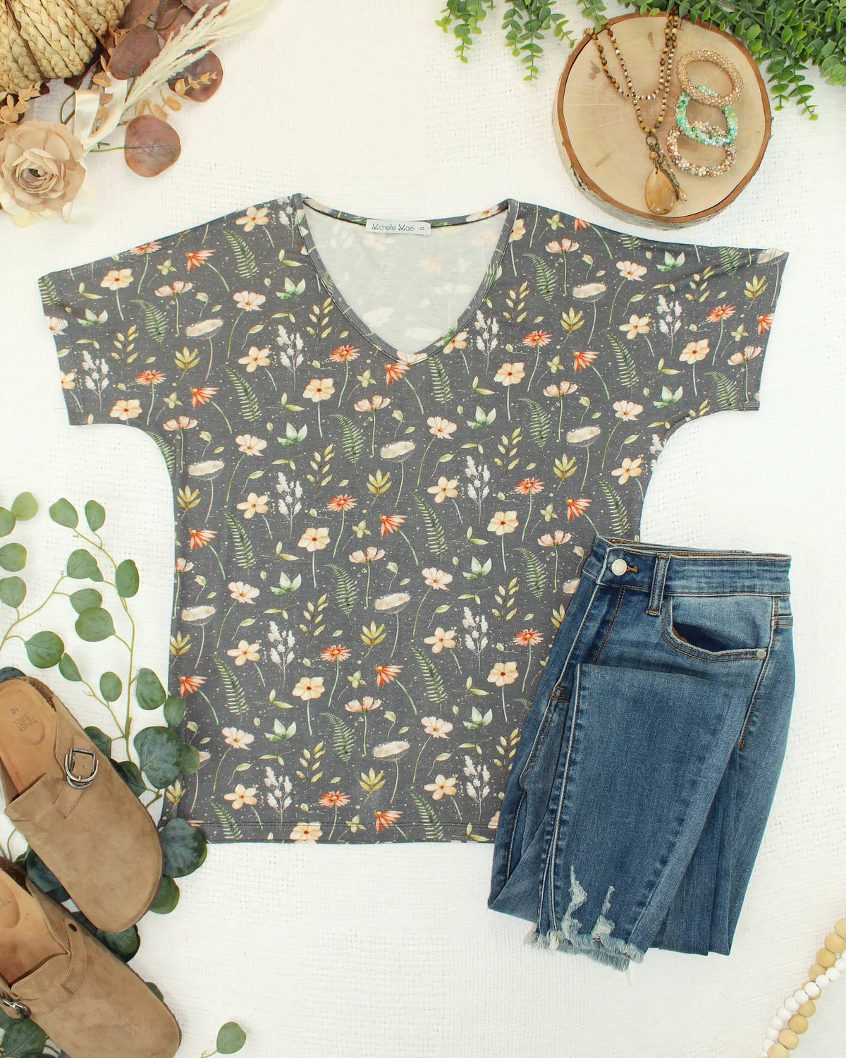 IN STOCK Chloe Cozy Top - Wildflower Meadow by Michelle Mae